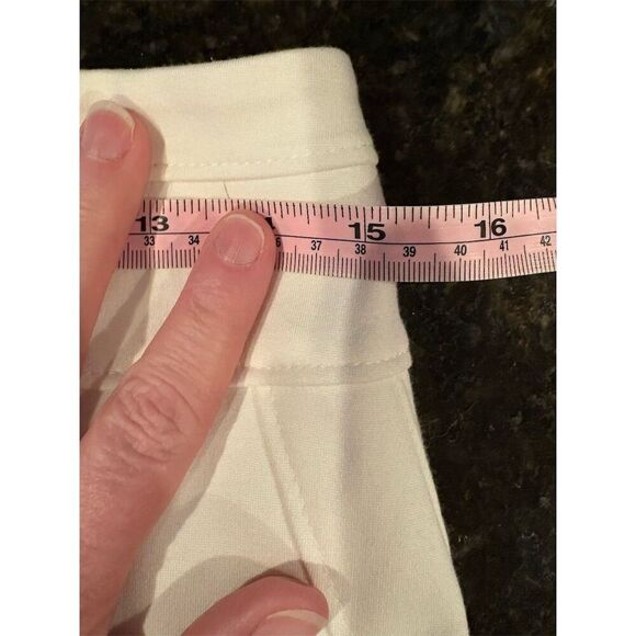 White House Black Market Women's Cream Pencil Skirt Standard Size 8 Workwear - Picture 7 of 9